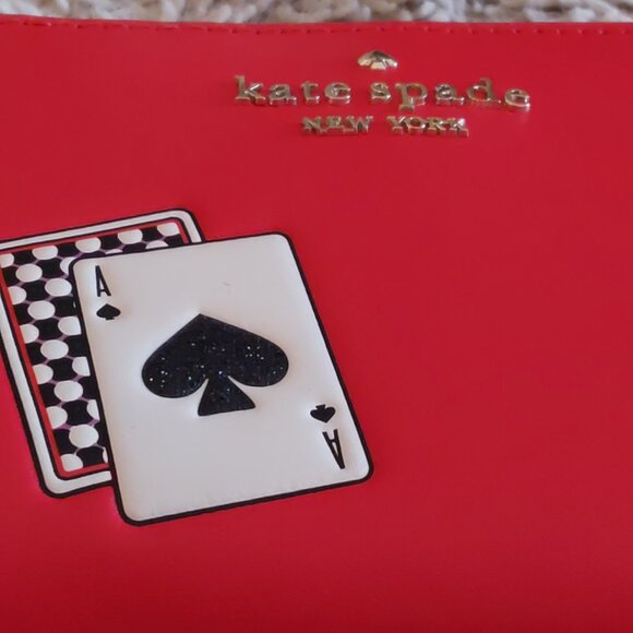 KATE SPADE Lucky Draw Small L-Zip Bifold Wallet - Picture 6 of 12